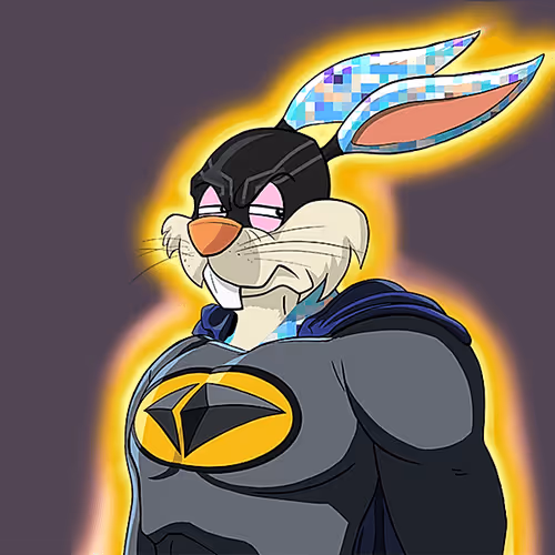 Dark Super Bunny #9061