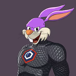 Dark Super Bunny #9177