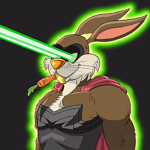 Dark Super Bunny #9417