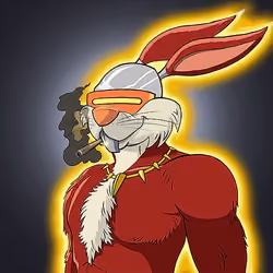 Dark Super Bunny #5595