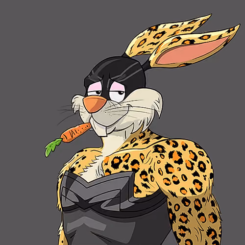 Dark Super Bunny #6714