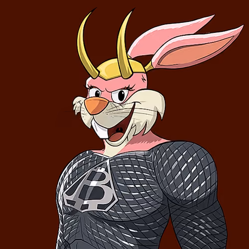 Dark Super Bunny #7506