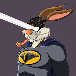 Dark Super Bunny #8770