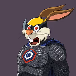 Dark Super Bunny #8119