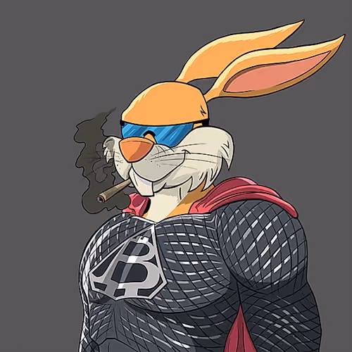 Dark Super Bunny #8373
