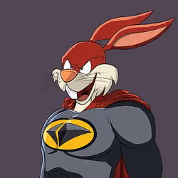 Dark Super Bunny #8009