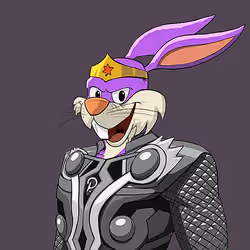 Dark Super Bunny #6307