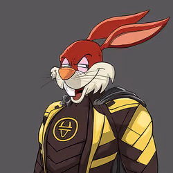 Dark Super Bunny #7781
