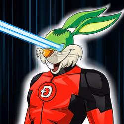 Dark Super Bunny #9345