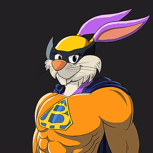 Dark Super Bunny #7367