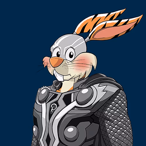 Dark Super Bunny #6567