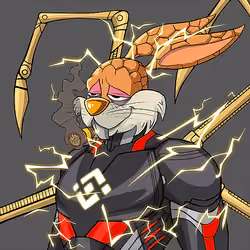 Dark Super Bunny #6671