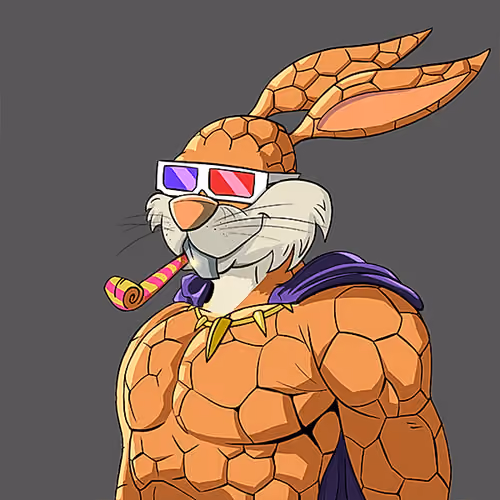 Dark Super Bunny #5056