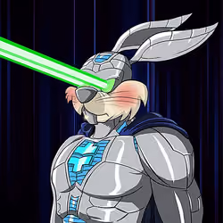 Dark Super Bunny #5843
