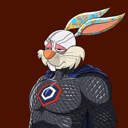 Dark Super Bunny #5776
