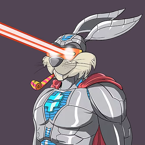 Dark Super Bunny #7618