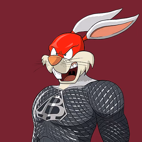 Dark Super Bunny #7596