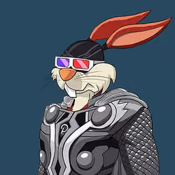 Dark Super Bunny #7785