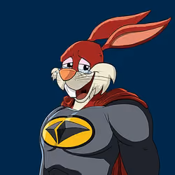 Dark Super Bunny #8565