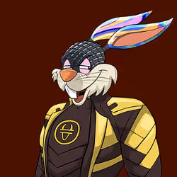 Dark Super Bunny #8151