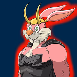 Dark Super Bunny #6766