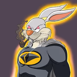 Dark Super Bunny #8393