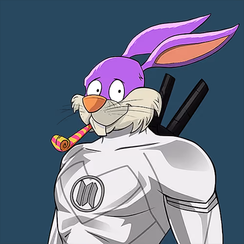 Dark Super Bunny #8536