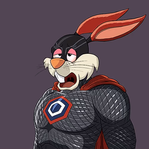 Dark Super Bunny #6575
