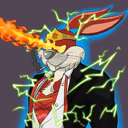 Dark Super Bunny #7456