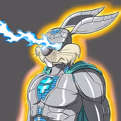 Dark Super Bunny #7356