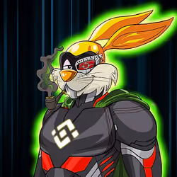 Dark Super Bunny #9365