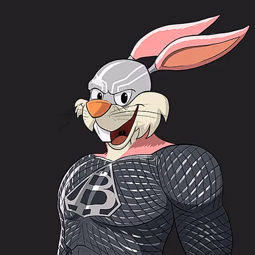Dark Super Bunny #9182