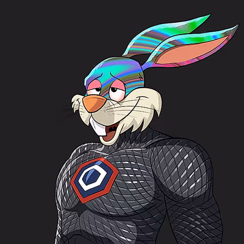 Dark Super Bunny #5674