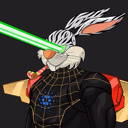 Dark Super Bunny #7826