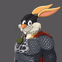 Dark Super Bunny #7735