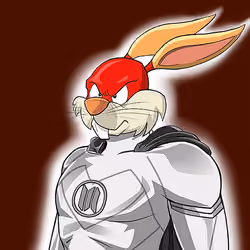 Dark Super Bunny #5591
