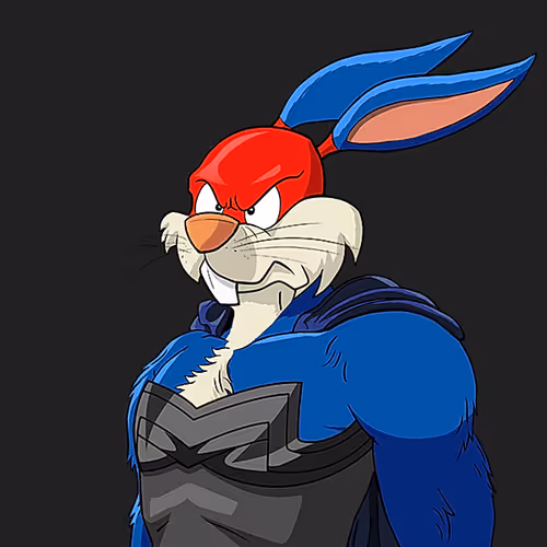 Dark Super Bunny #9996
