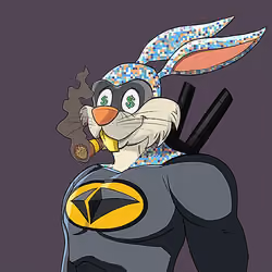 Dark Super Bunny #6700