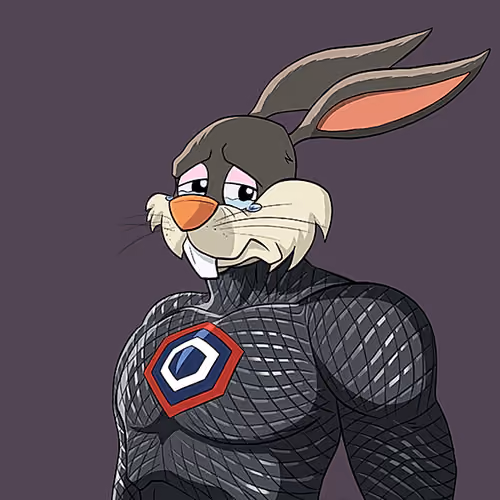 Dark Super Bunny #8129