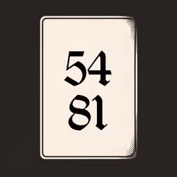 5481 V4N1TY