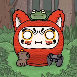 Neko Daruma #52