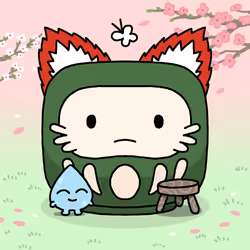 Neko Daruma #471