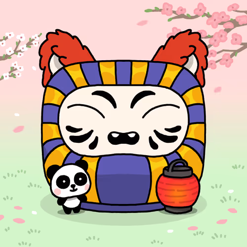 Neko Daruma #502