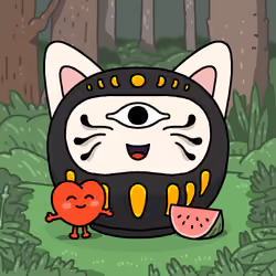 Neko Daruma #118