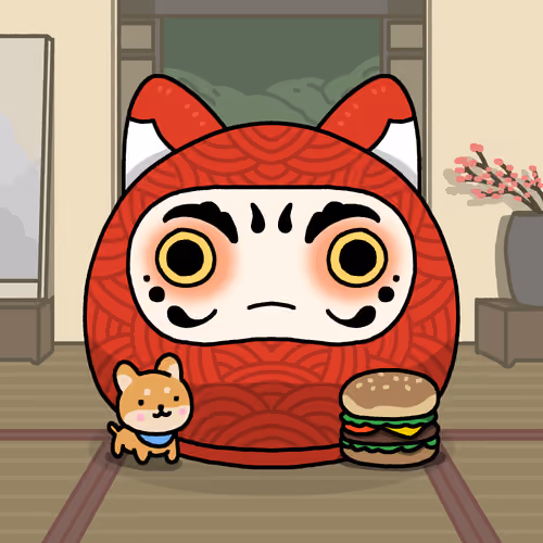 Neko Daruma #14