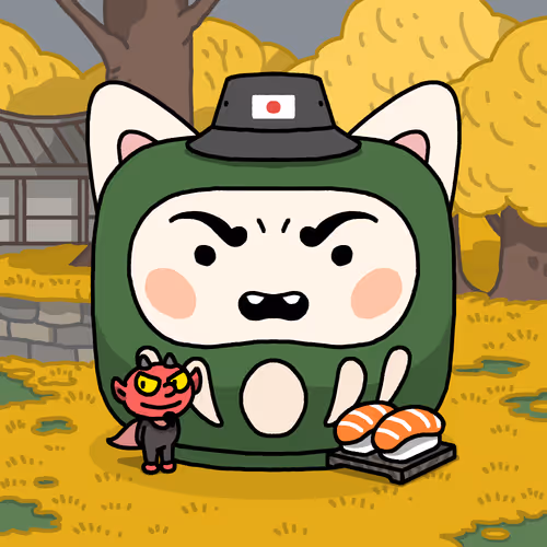 Neko Daruma #267