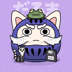 Neko Daruma #270