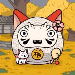 Neko Daruma #119