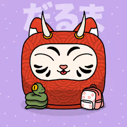 Neko Daruma #235