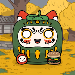 Neko Daruma #125